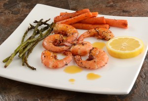 Garlic Rosemary Pepper Shrimp