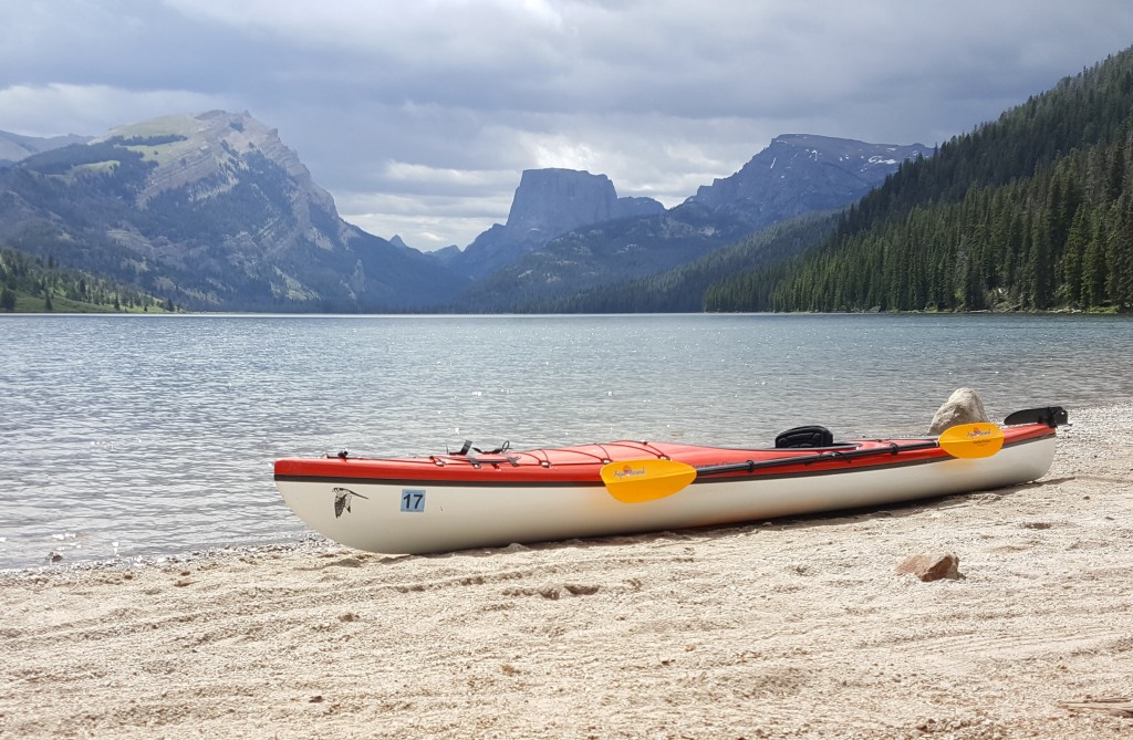 Kayak on Green River Lake